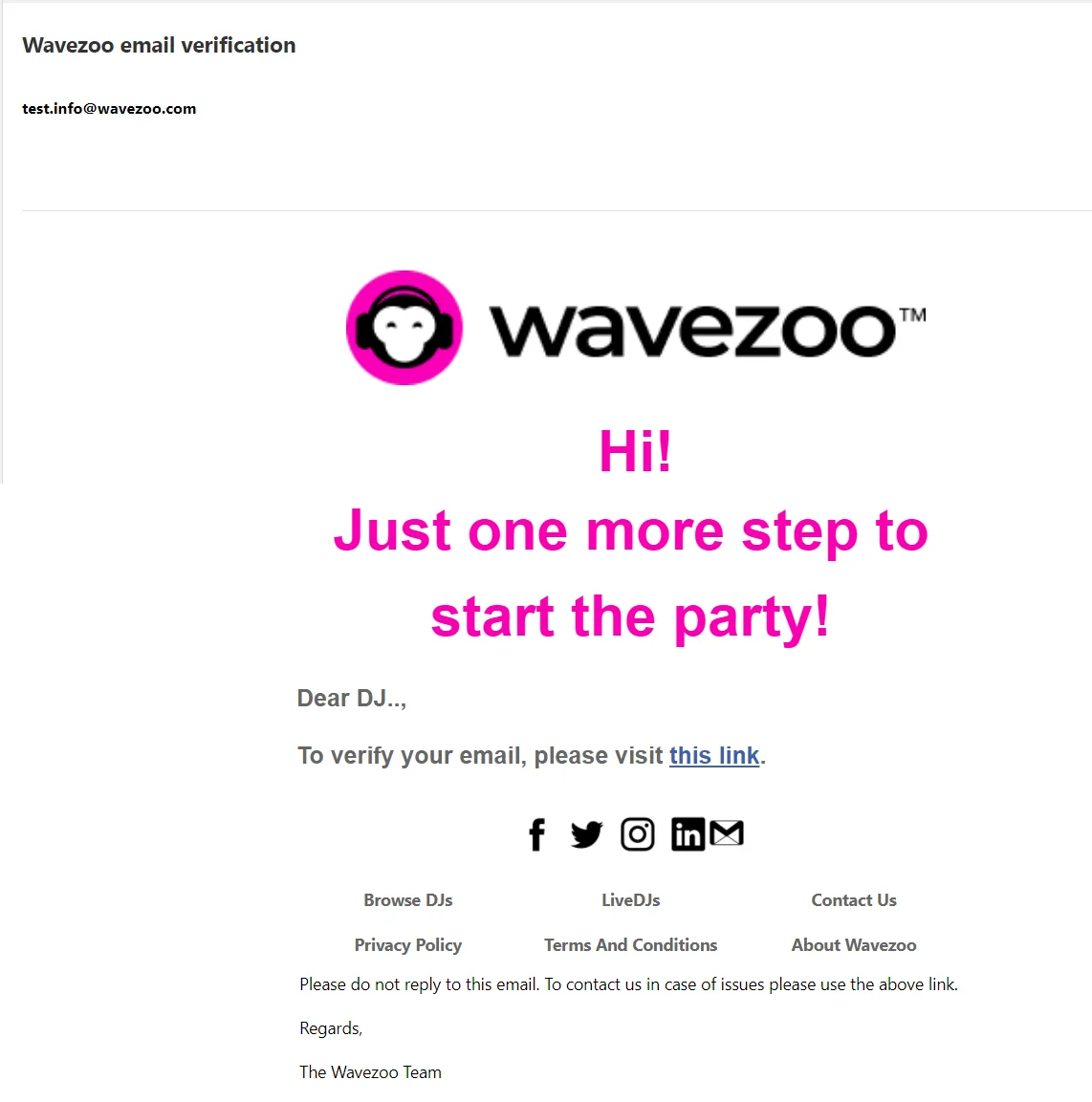 just one more step to start party -wavezoo